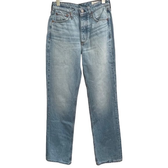 Rag & Bone Alex High Rise Straight Jean Size 25
